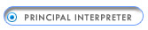 principal interpreter
